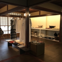 モダンな日本家屋、ミナ ペルホネン金沢店