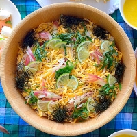 ドライトマトのちらし寿司