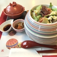 SAにて素敵な有田焼の器でランチ♪