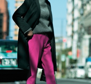 1/9 Tue.これがダウン！?街に馴染むきれいめコートで初仕事へ