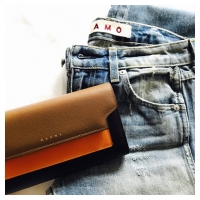 MARNIの財布とAMOのデニムで♫
