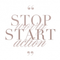 ココロもヘルシーに！大人女子のハンサムパワーワード～『STOP WORRY START ACTION』