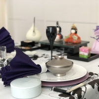 桃の節句のテーブル