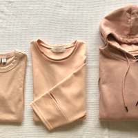 プチプラで　春のニュアンスピンク