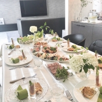 新緑のポットラックパーティー