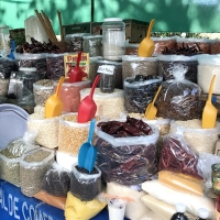 庶民の台所・ティアンギス(青空マーケット)で新鮮食材をGet!