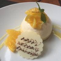 ラグジュアリーに結婚記念日
