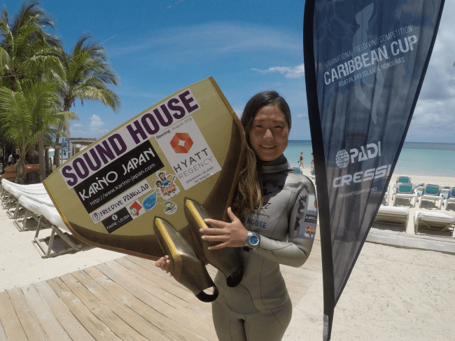 木下紗佑里 銀メダル獲得 ファーブル ルーバの時計とともにhanako 廣瀬花子 木下紗佑里がフリーダイビング世界大会 Molchanov Grand Prix に出場 Story ストーリィ オフィシャルサイト