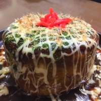 極厚!もっちもち!れんこん100％お好み焼き＠金沢　ランチにも　かどや