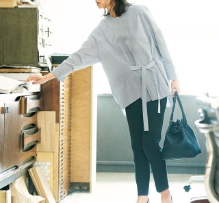 学校にも仕事にも行けるパンツスタイル【黒パンツ】[3/28 Thu.]