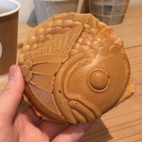 京都・路地奥のま～るいたい焼き