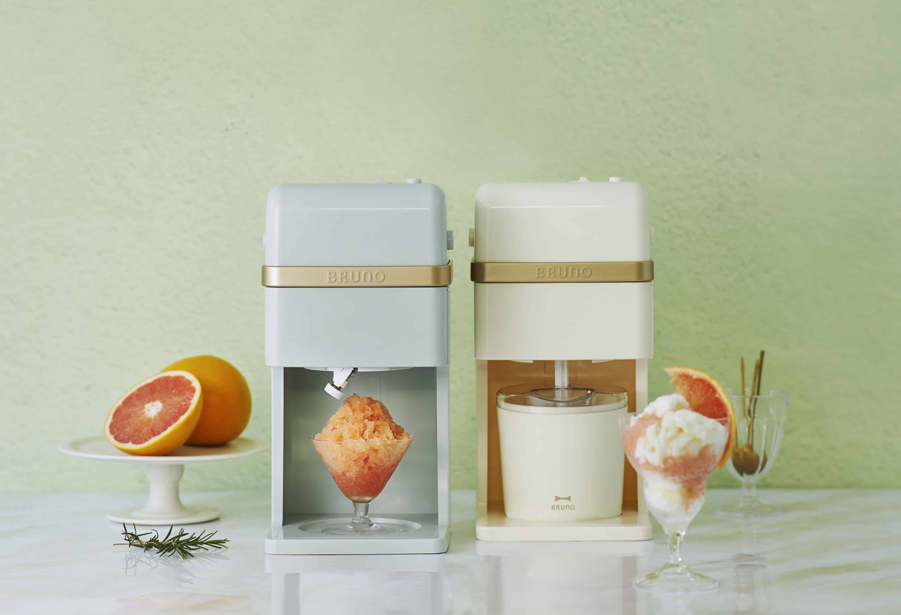 アイスクリームとかき氷が作れる、1台2役のスイーツメーカー – STORY