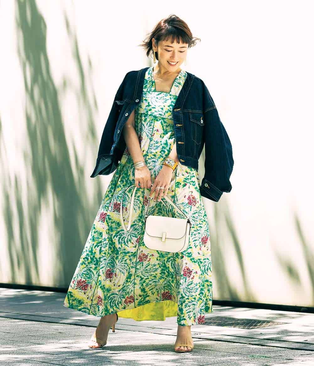 街のオシャレ40代SNAP！July17th】リゾートワンピで夏オシャレを 