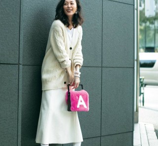 新年は【オールホワイト】で気持ちもフレッシュにいこう！［1/7 Tue.］