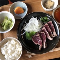 名古屋の古民家カフェで高知ランチ