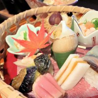 夜の金沢城と最高の和食