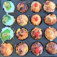 簡単！たこ焼き機でミニ焼きおにぎり