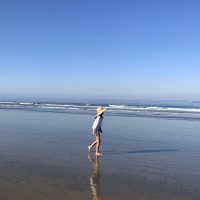 【LA発】ビーチでくつろぐ