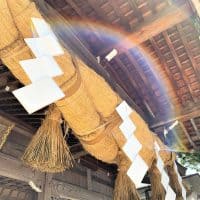 【金沢発】神秘！虹のかかるしめ縄⁉白山比咩神社