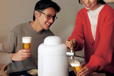 章太郎＆麻衣子さん夫妻も「会員制生ビールサービス キリン ホームタップ」に大満足！本格的生ビールがおうちにやってきた