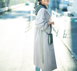 ふんわり袖の春配色コートで定番カジュアルも真新しく！［3/6 Sat.］