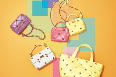 コーデの切り札になる「スタッズ小物」で自分に風を！