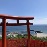 〈愛知〉つぶてヶ浦鳥居と荒熊神社⛩