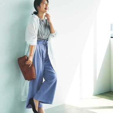 痩せて見える服 体型カバーできるコーデ 新しい40代 のためのファッション ライフスタイル誌 Story