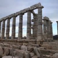 【ロンドン発】ギリシャ旅行2021（4）ースニオン岬「ポセイドン神殿」