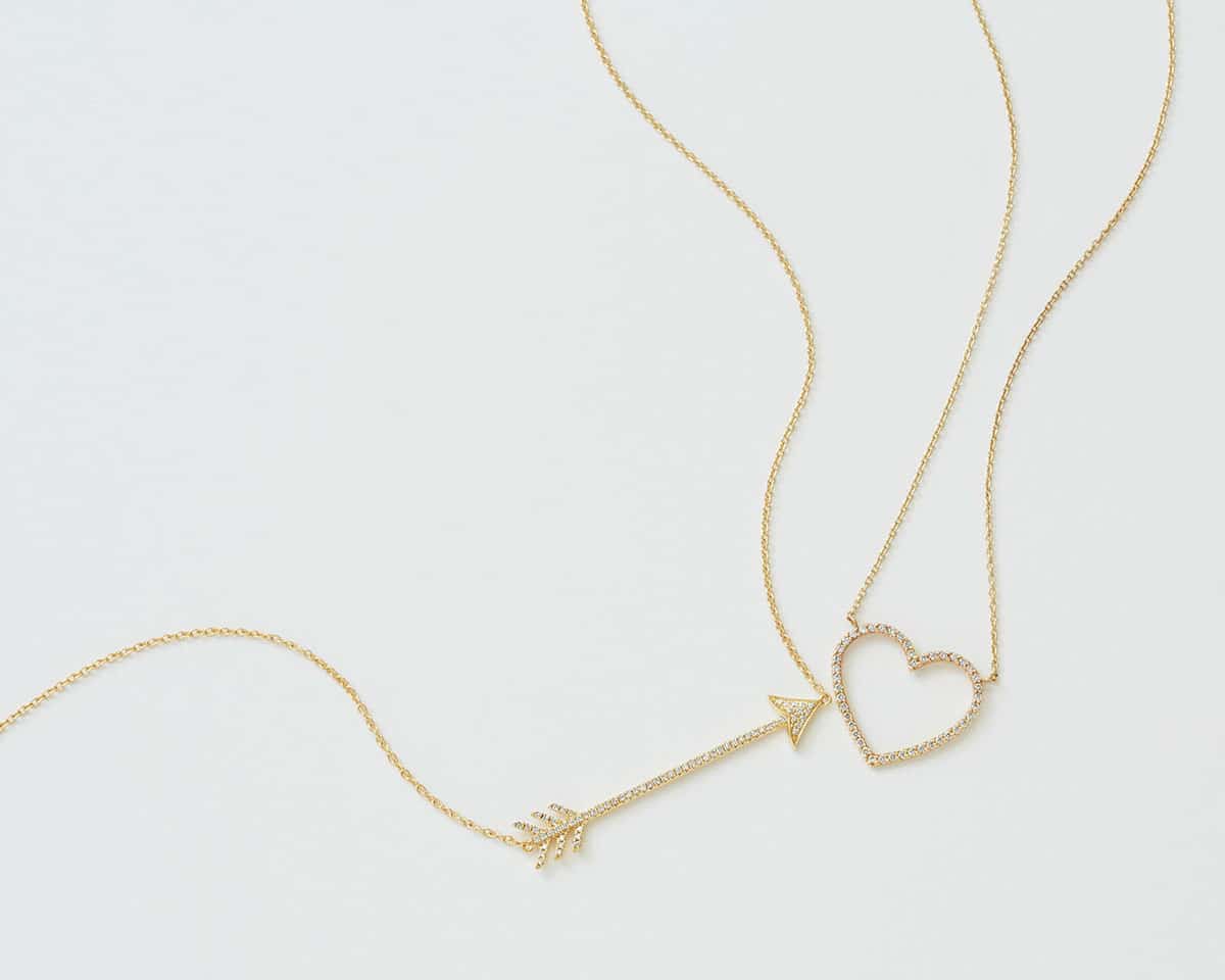 Bijou de M キューピットネックレス Arrow necklace 【公式通販】