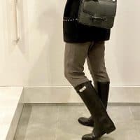 ユニクロ「＋J」ブーツインに最適なスウェットパンツ