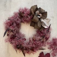 スモークツリーのリース作りにチャレンジ🎄