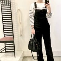 オトナ女子にもおすすめ☆GUのサロペット