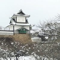 【金沢】金沢城の冬景色もあと少し