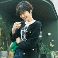 【スタイリスト大草直子さん×モデル田丸麻紀さん】CADUNÉのアイテム力を味方に春は〝魅せモノトーン〟で華やぎたい♡