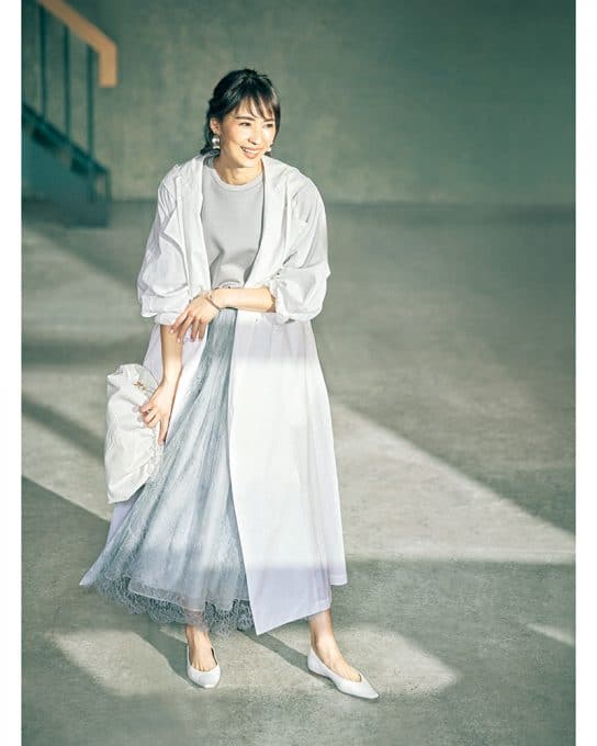 生地感たっぷりの【高見え素材トレンチコート】で大人の余裕を演出[4/23 Sat.]