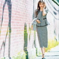 【連載 Vol.2】〝すっきり魅せ〟が得意なJUSGLITTYからセレクト〈STORYスタイリスト発〉着やせメセンで好印象♡