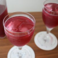 赤紫蘇ジュースとデーツシロップ🌿