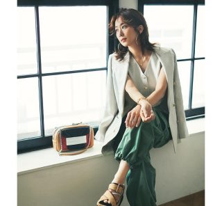 40代こそ似合う！トレンド・肌見せ・こなれ感、全部叶う【大人のジレコーデ】