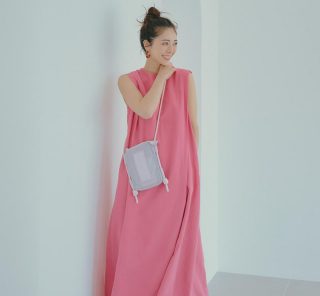 ストレスフリーな【ピンクのワンピ】で金曜日をご機嫌に乗り切る