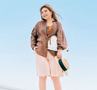 【マシュマロさんのコーデ術】オシャレな肌見せの黄金比「上は長く×下は短く」