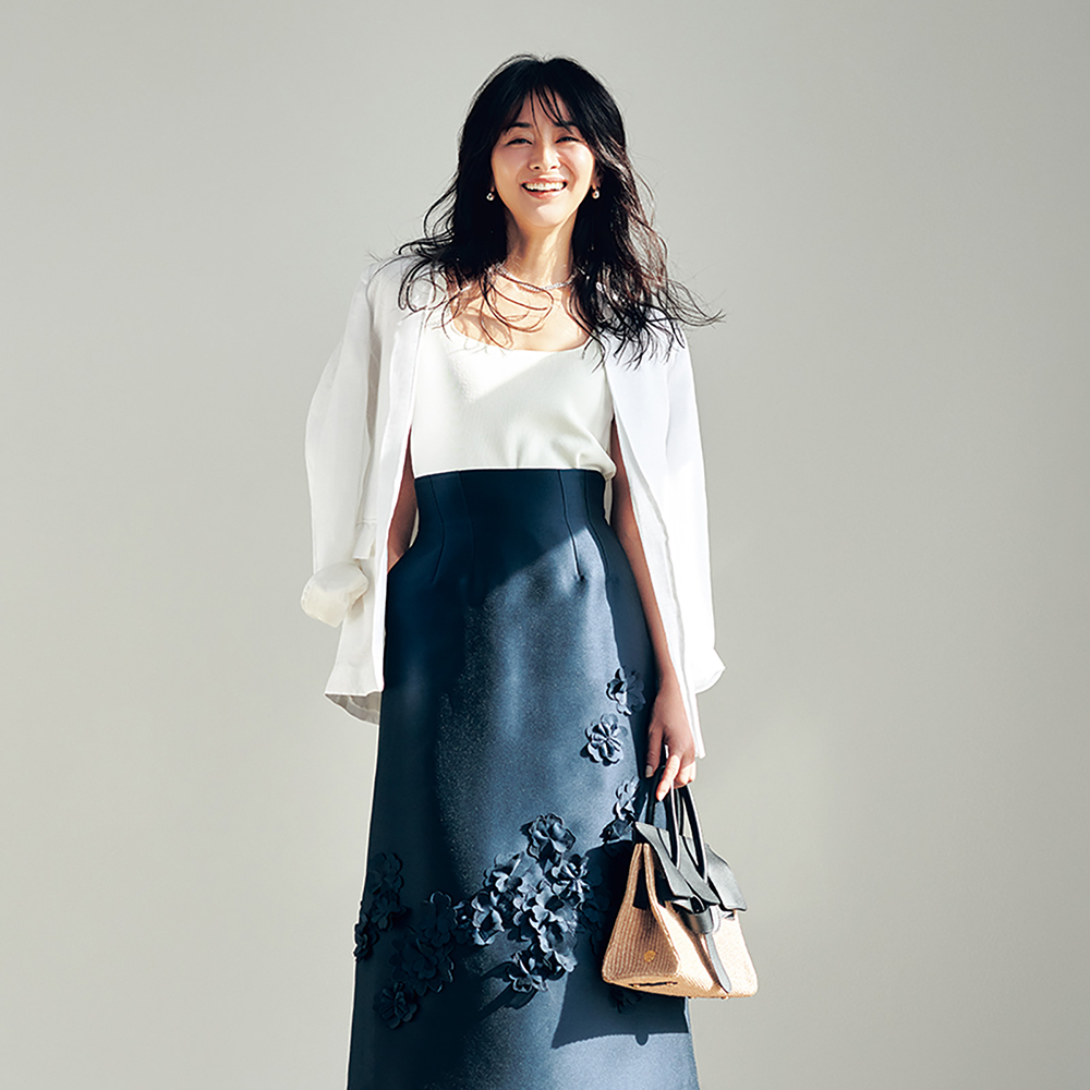Audie a Muses オーディアミューズ フラワースカート very掲載