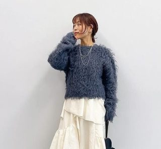 寒い日を盛り上げる【低身長スタイリスト】の冬スカートコーデ2選