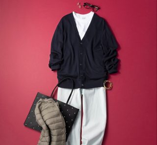 【40代のユニクロ】キレイめにも振れる「ワイドデニム」が着回し力抜群！