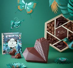 幾何学デザインのハート型ショコラが素敵！「ル・ショコラ・アラン・デュカス」のバレンタイン