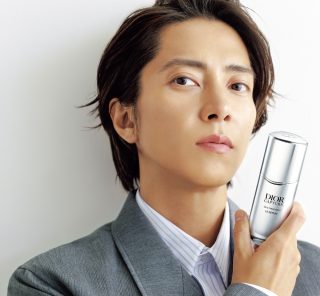 山下智久さんが「ディオール 」とともに、スキンケアの新境地へ