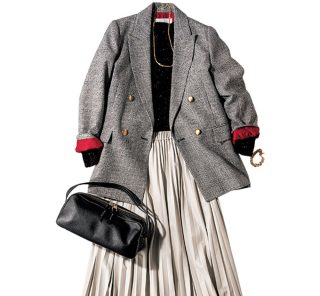 ベーシックカラーで差をつける！40代が素敵に見える「グレーコーデ」8選