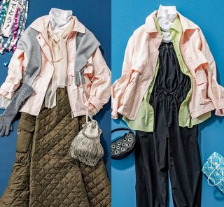 春先の温度調節に！40代にもすっかり浸透した「マウンテンパーカ」着回しコーデ4選