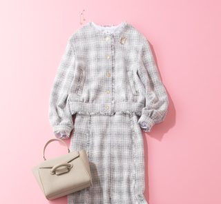 【スカートセットアップ】なら、卒業式も入学式もデイリーコーデも３つ華やかにできる！