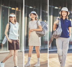 【気温別ゴルフコーデ】25℃以上の夏日に40代女性が着たい、涼感ゴルフファッション3選＜BEAMS GOLF編＞